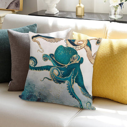 Underwater Dream V Soft Ultra-Soft Texture Throw Pillow
