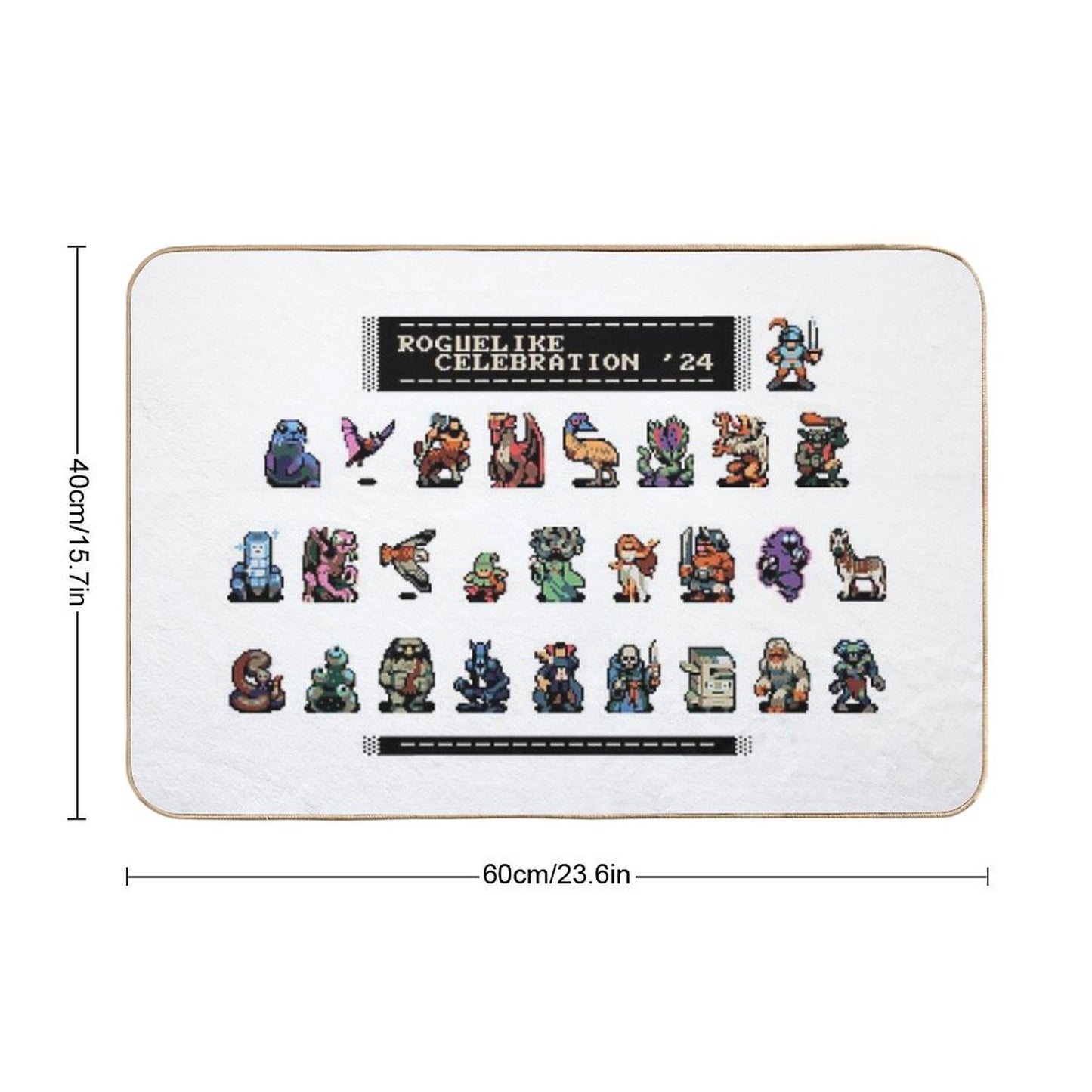 Roguelike Celebration 24 Bath Mat Bath Mat