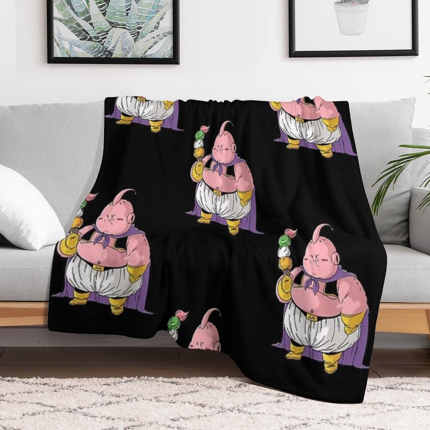 Majin Buu Throw Blanket