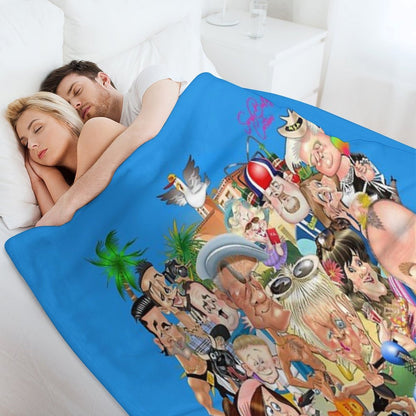Benidorm! Throw Blanket