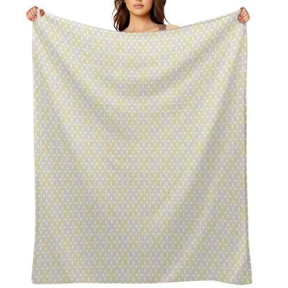 Knit And Dot Pastel 2025 Throw Blanket