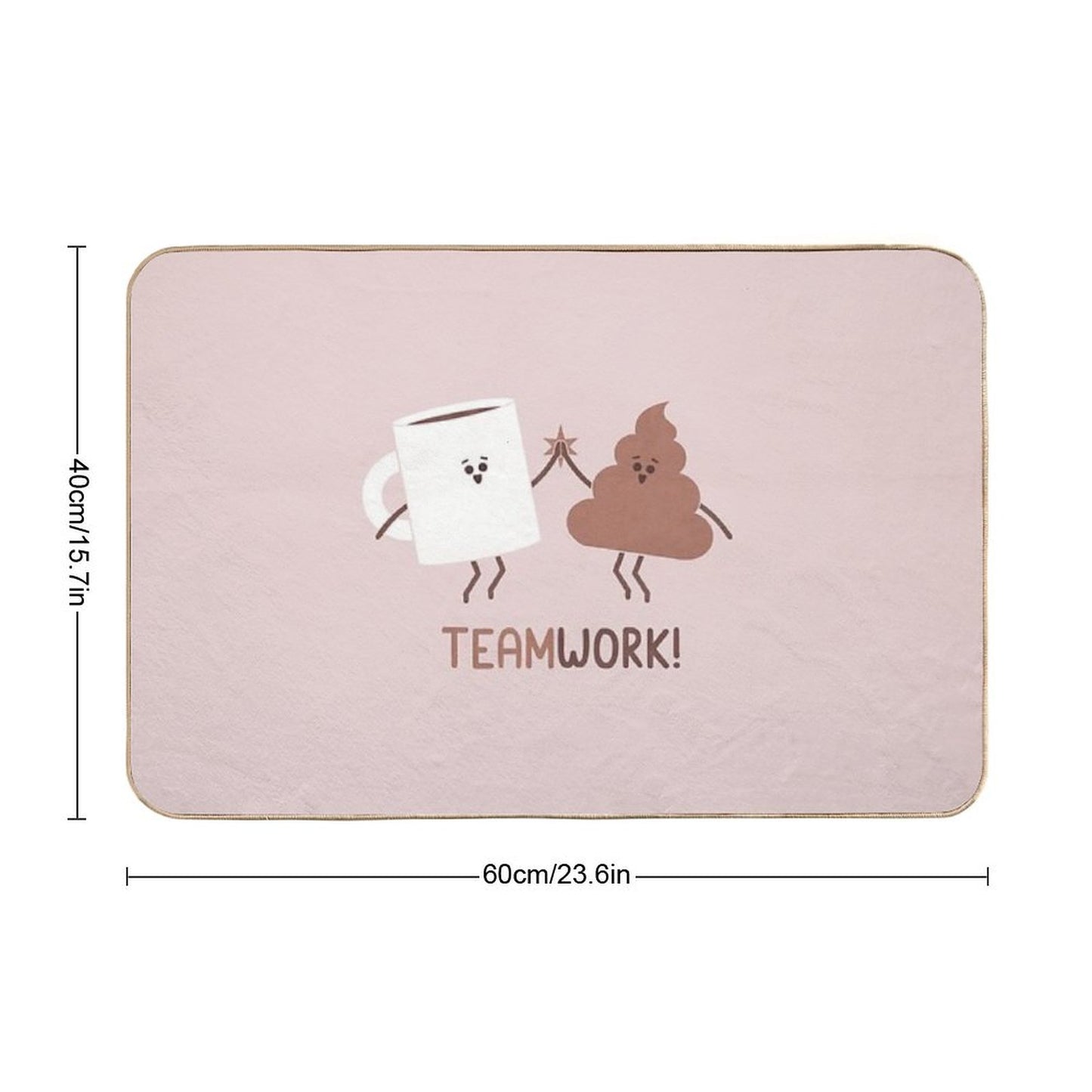 Teamwork Bath Mat