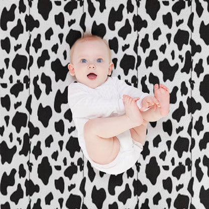 Cow Print Throw Blanket