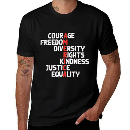 Protest America Courage Freedom Rights Resist Men Women Kids  Moisture-wicking T-Shirt