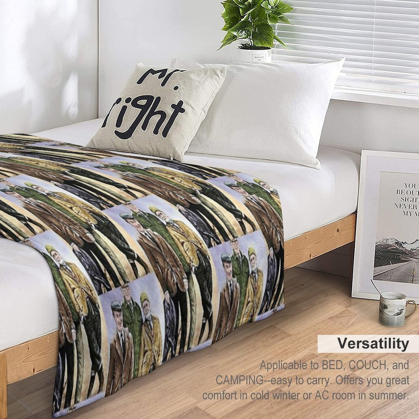 Last of The Summer Wine Throw Blanket