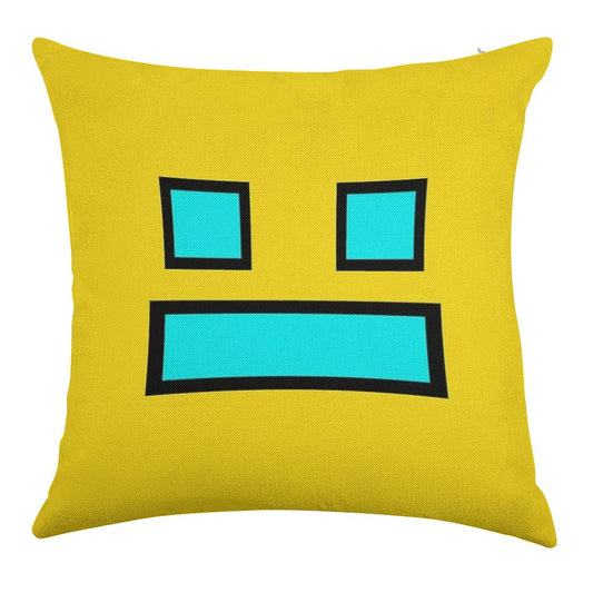 Funny Gaming Linen Throw Pillow Cover