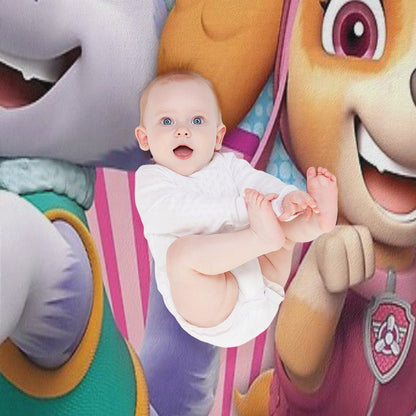 Skye And Everest Throw Blanket