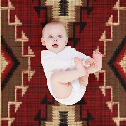 Navajo PATTERNS TRIBAL ETHNIC Throw Blanket