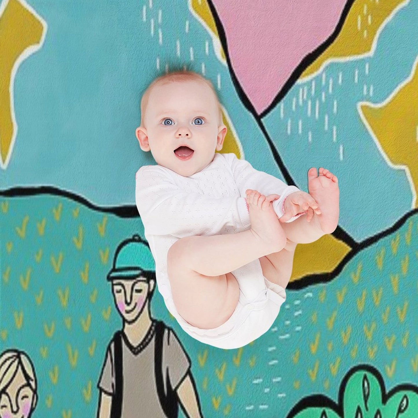 Take Me Home Country Road Throw Blanket