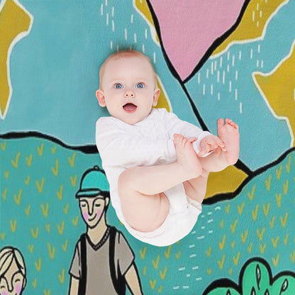 Take Me Home Country Road Throw Blanket