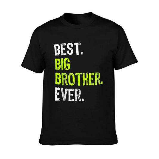 Best Big Brother Evernager Older Sibling For Boys T-Shirt