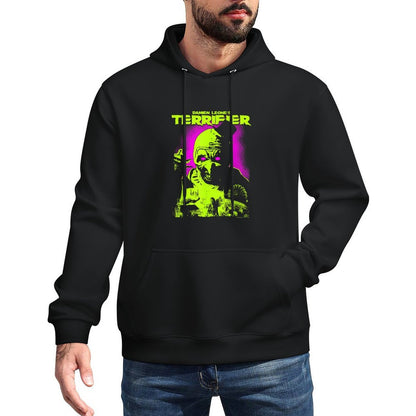 Terrifier Glowing Eyes Art Neon Poster Horror Moisture-Wicking Hoodie