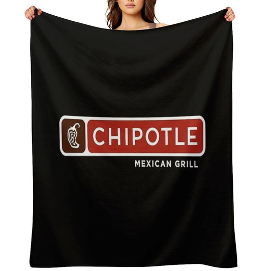 Chipotle Mexican Grill Throw Blanket