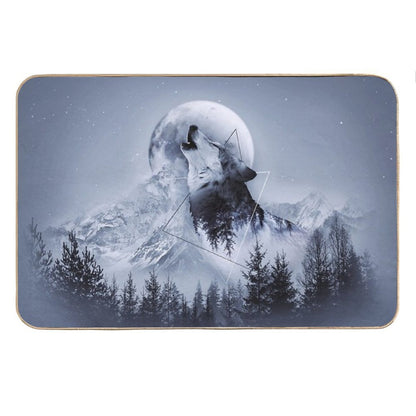 Howl with The Wolf Bath Mat