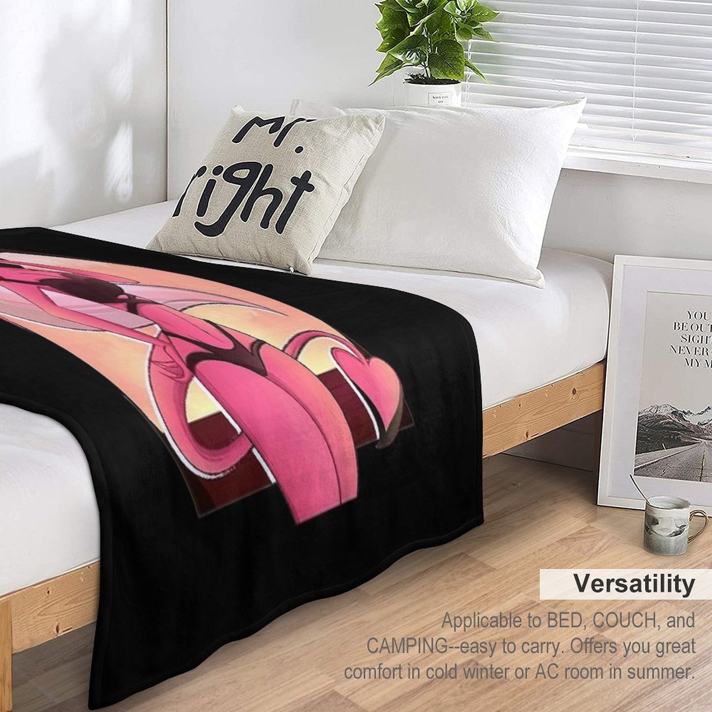 Helluva Boss Verosika Throw Blanket