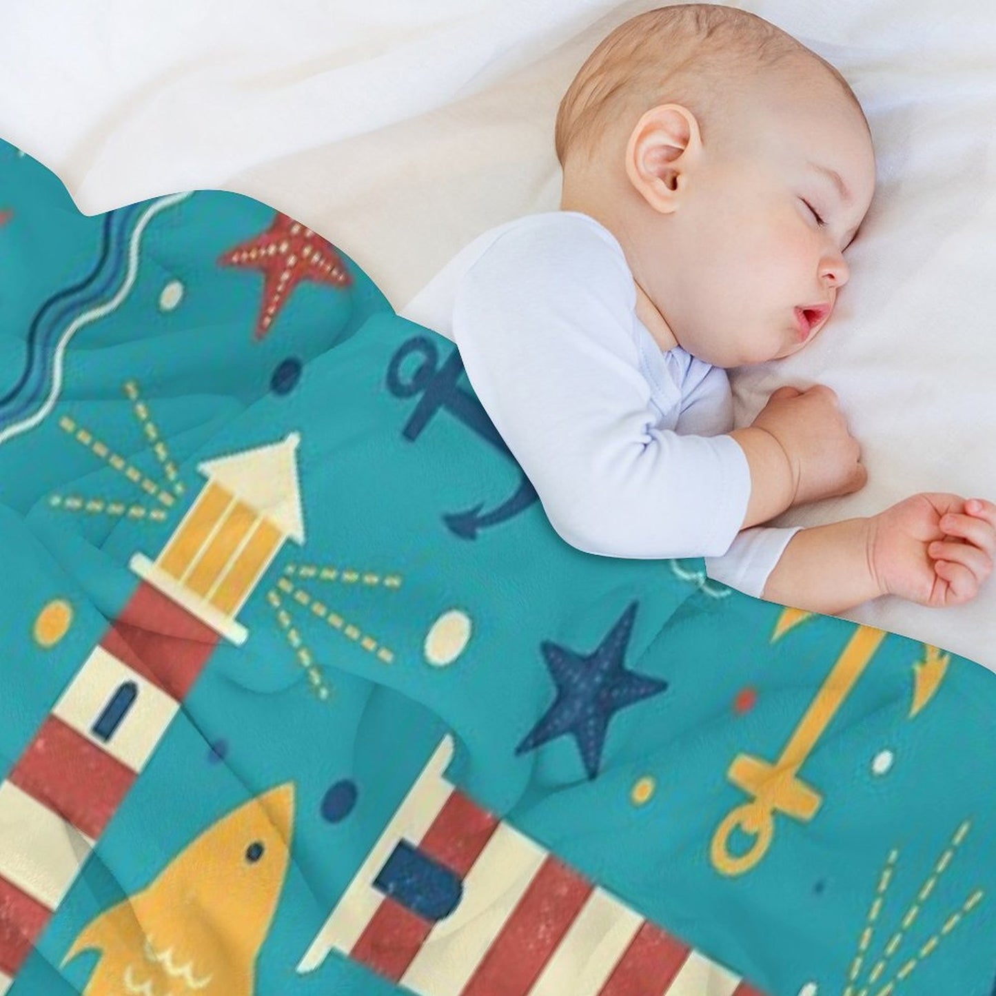 All At Sea Throw Blanket