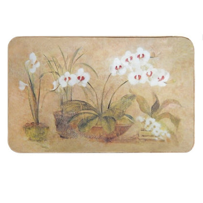 Vintage Orchid Collection Bath Mat