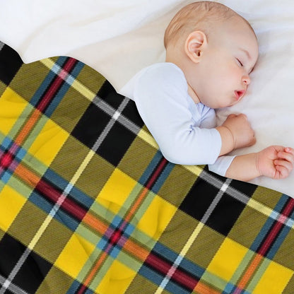 Cornish Tartan Throw Blanket