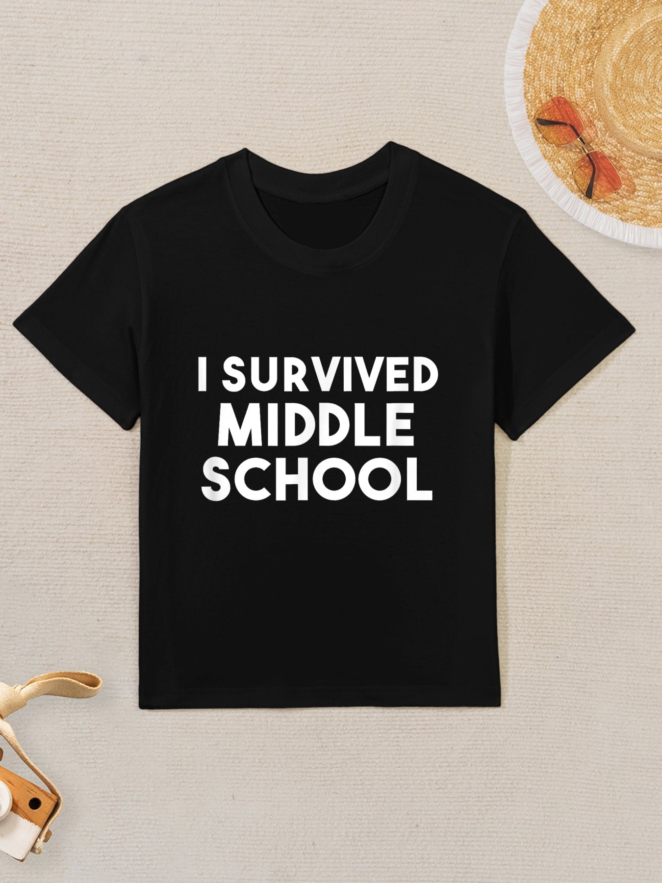 Funny Middle School Graduation Gift Eighth 8th Grade Kids T-Shirt
