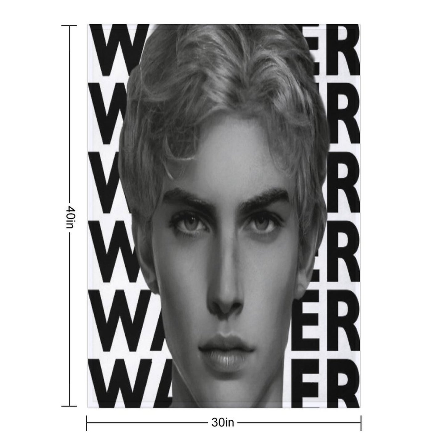 Aaron Warner, Shatter Me Throw Blanket