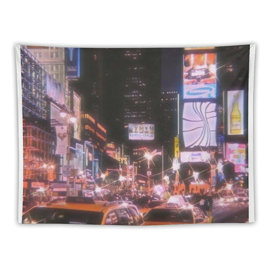 Times Square NYC Tapestry