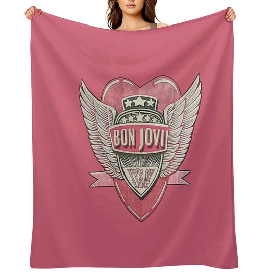 Vintage BJ It's My Life Throw Blanket