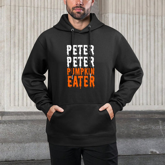 Peter Pumpkin Eater Halloween Costume Couple Men Customizable Surface Hoodie