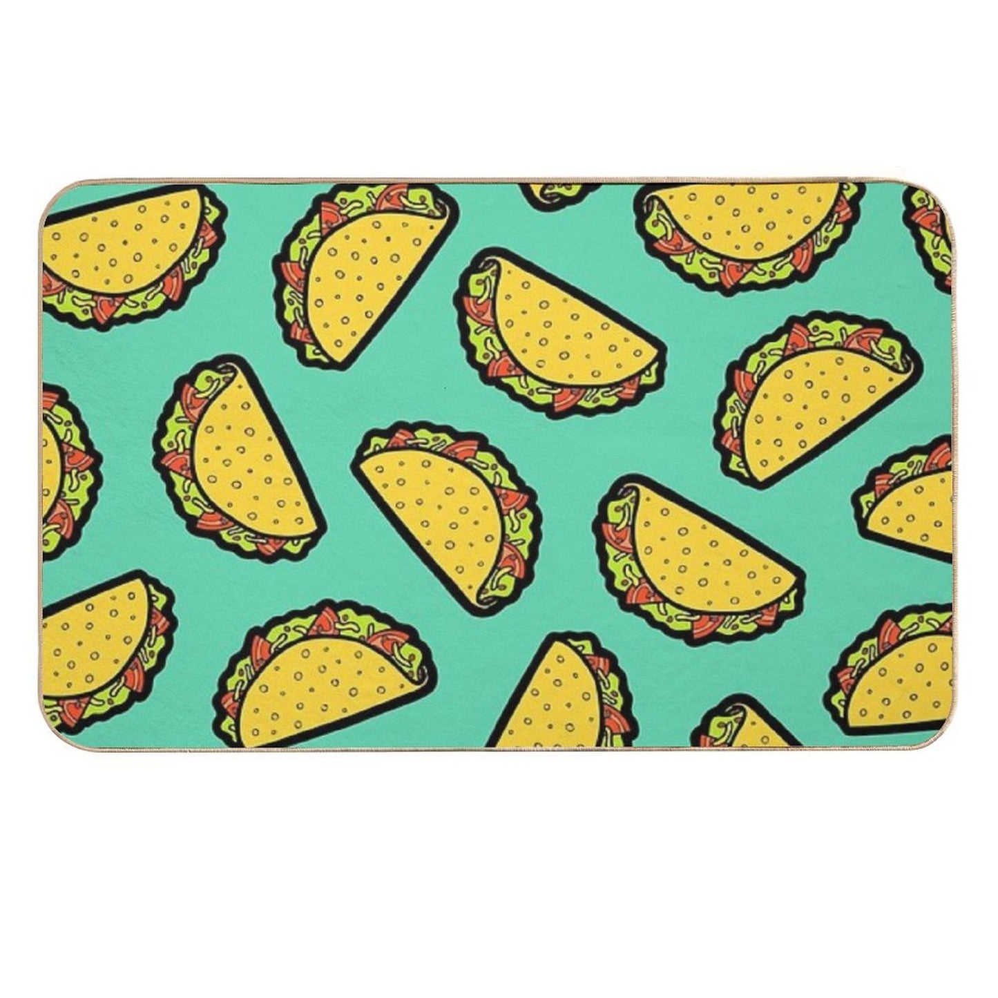 It's Taco Time!  Toxin-Free Bath Mat