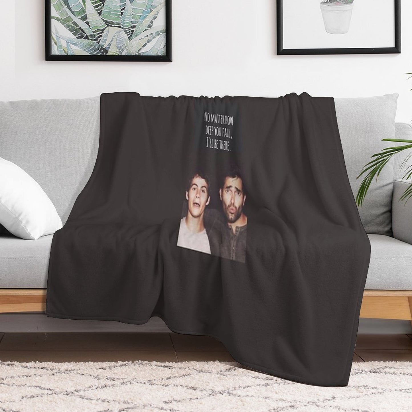 Sterek - Teen Wolf Throw Blanket