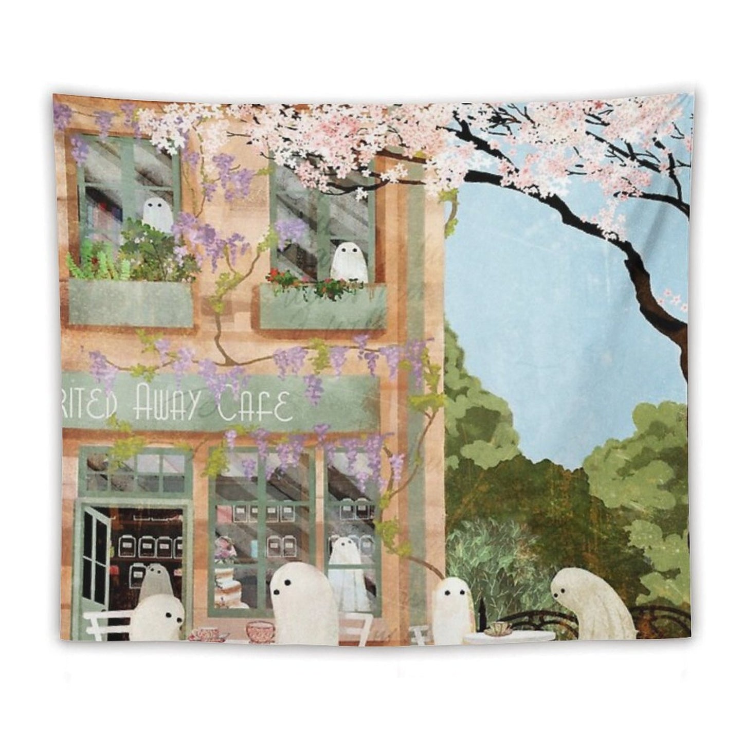 Ghost Cafe Tapestry