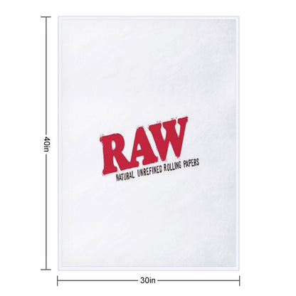 RAW Rolling Papers Throw Blanket