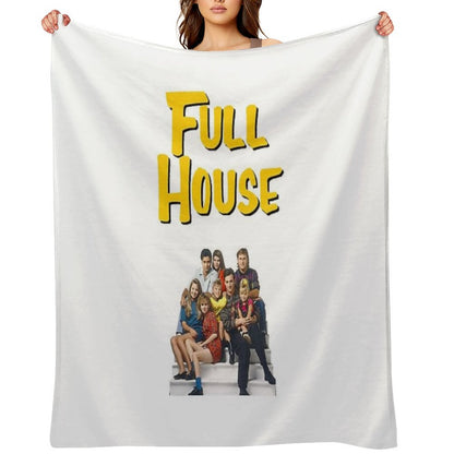 Full House (Sticker 2 Pack) Throw Blanket