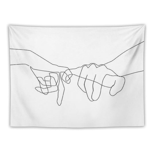 Pinky Swear Tapestry