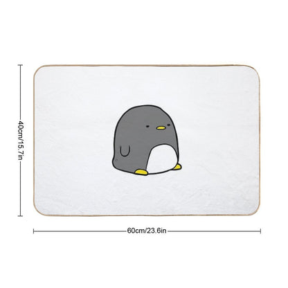 Cute Cuddly Penguin Bath Mat