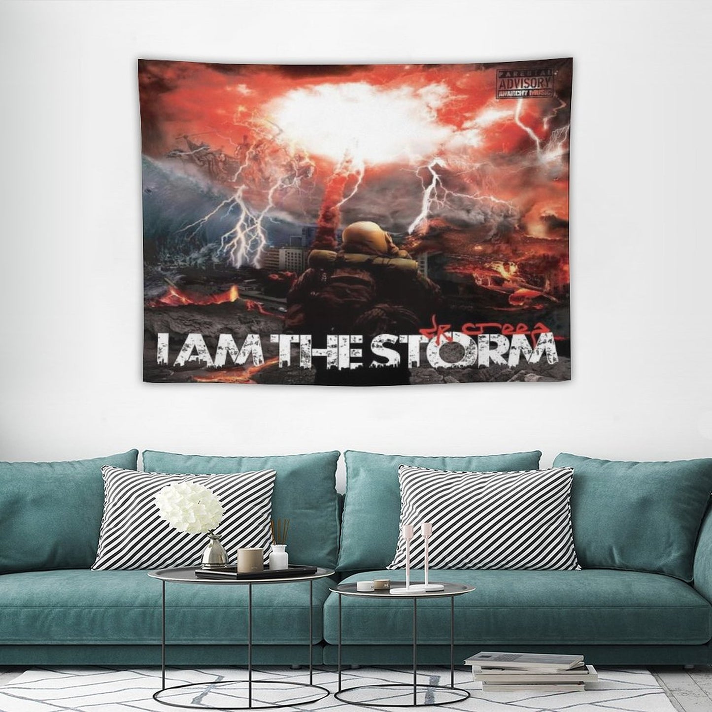 I Am The Storm Tapestry
