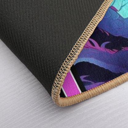 Magical Dragon Art  Fantasy Art  Anime Manga Design Style Bath Mat