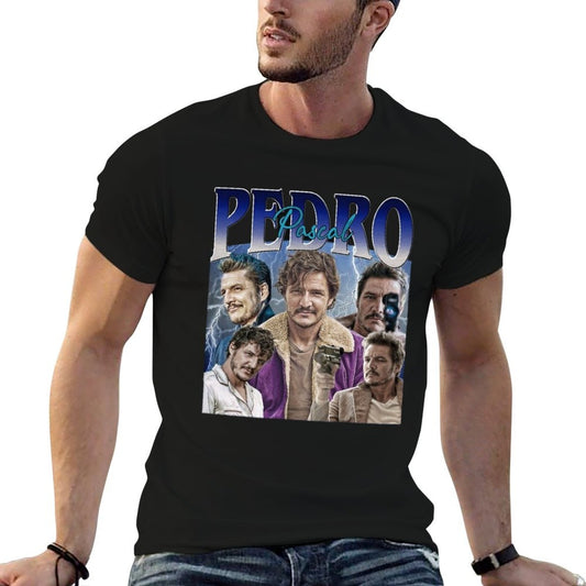 Pedro Pascal Homage T Shirts  Polyester Blend T-Shirt