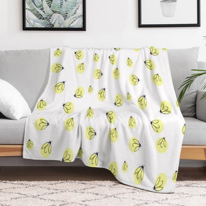 Fireflies, Lightning Bugs Throw Blanket