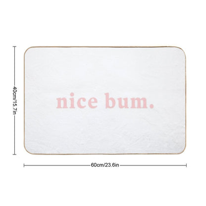 Nice Bum Bath Mat