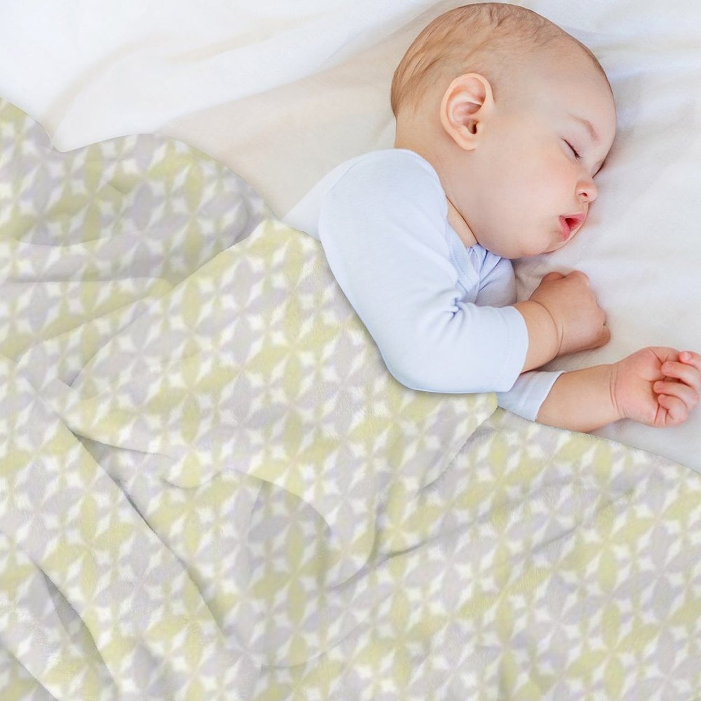 Knit And Dot Pastel 2025 Throw Blanket