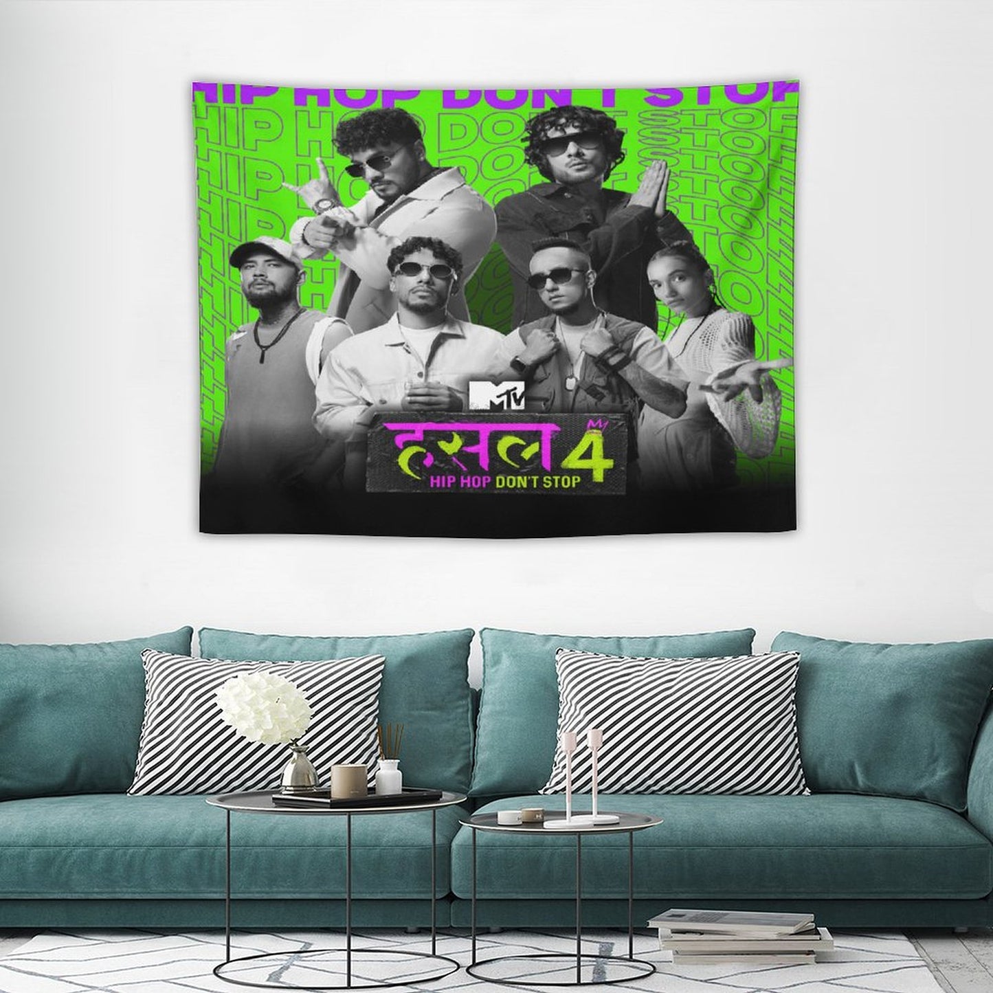 MTV Hustle 4 Tapestry