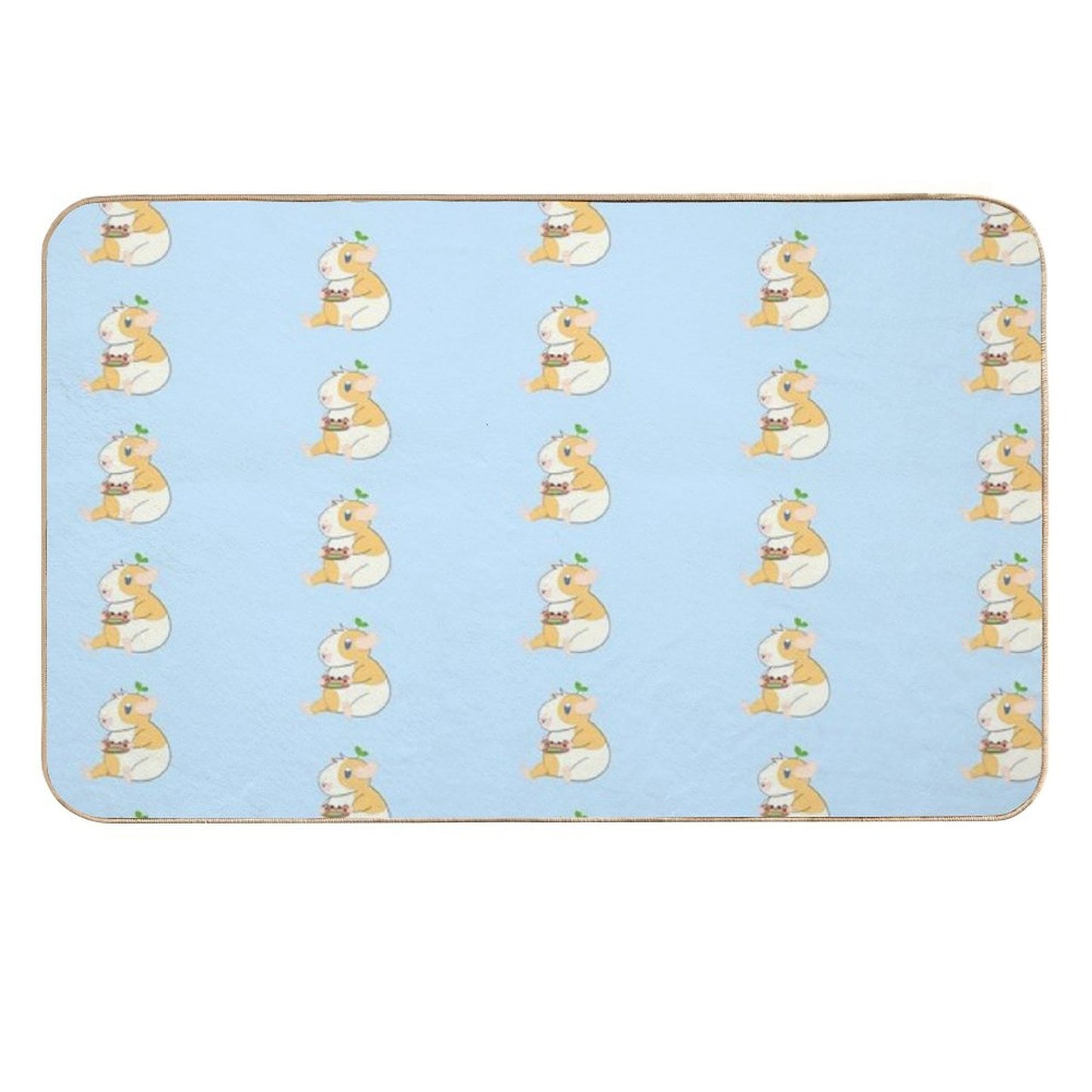 Gaming Guinea Pig  Fade-Resistant Bath Mat