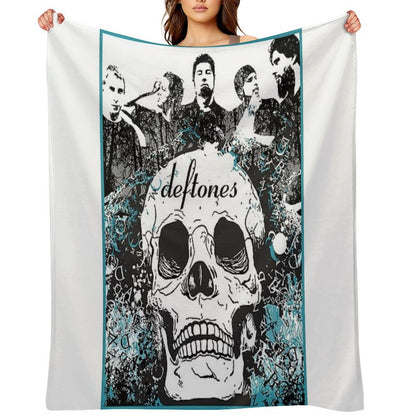 Alternative Metal Band Throw Blanket