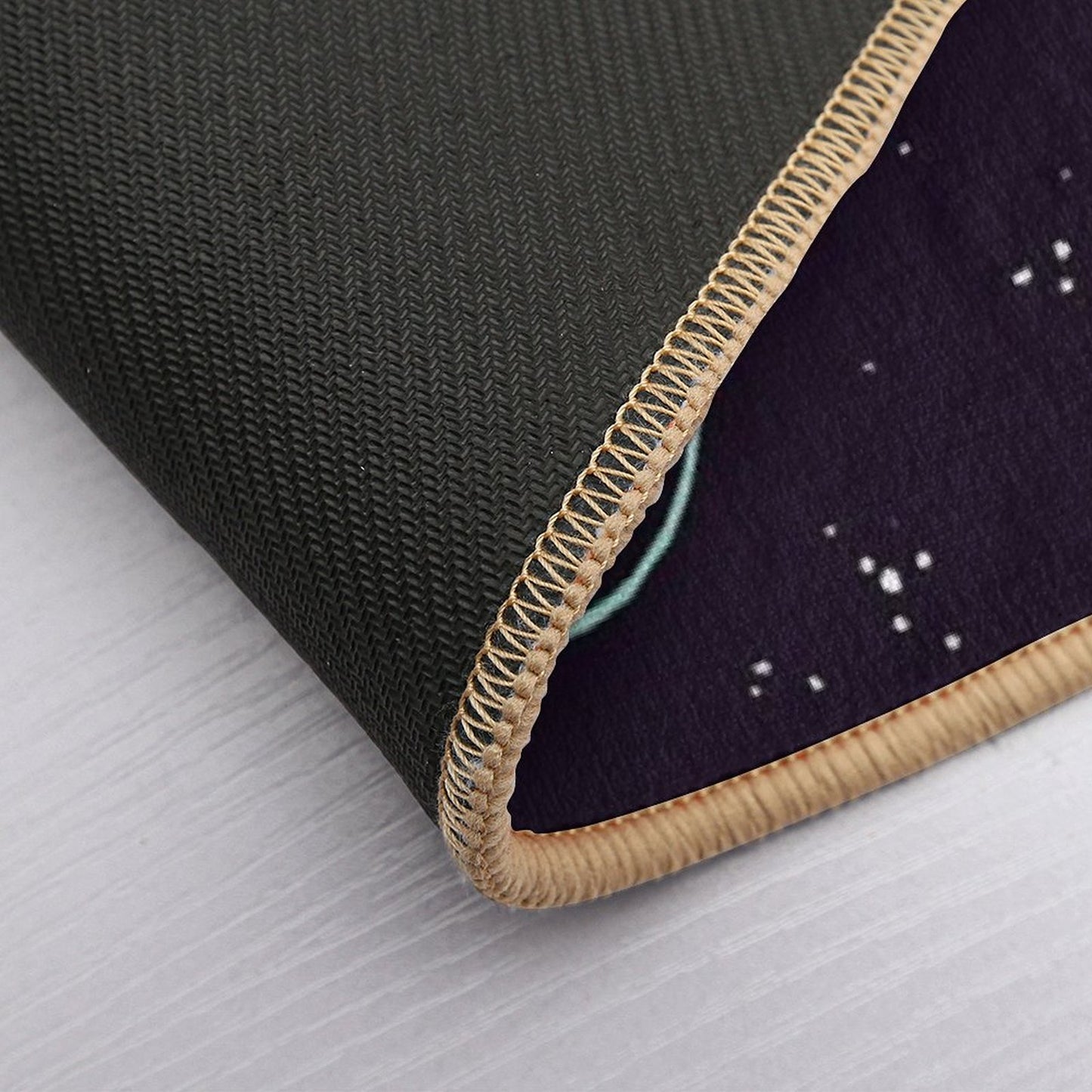 Space Foxes Bath Mat