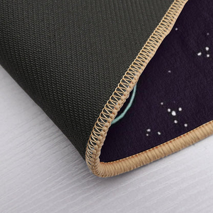 Space Foxes Bath Mat
