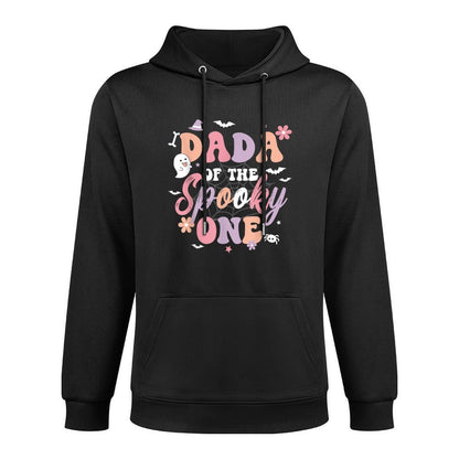 Dada of The Spooky One Halloween 1st Birthday Girl Boy Adjustable Hood Hoodie