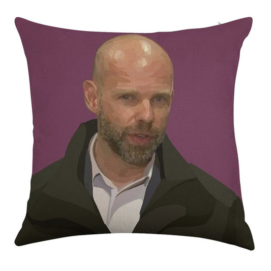 Jeroen Weimar – Victoria’s Commander of The Pandemic Response Linen Throw Pillow Cover