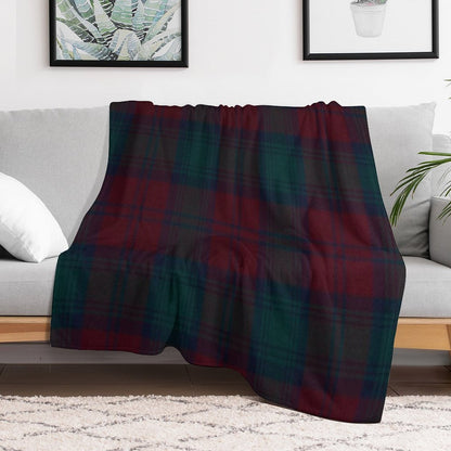 Lindsay Scottish Tartan Throw Blanket