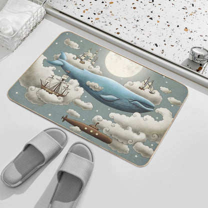 Ocean Meets Sky Bath Mat