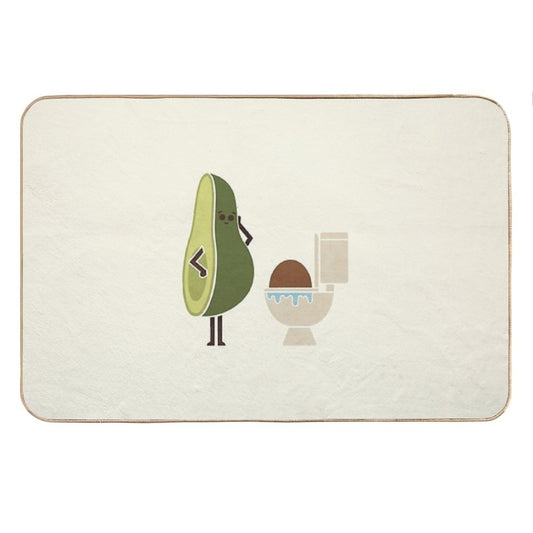 Clogged Bath Mat